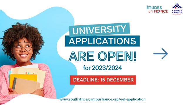 Don't wait!! Applications are open!!